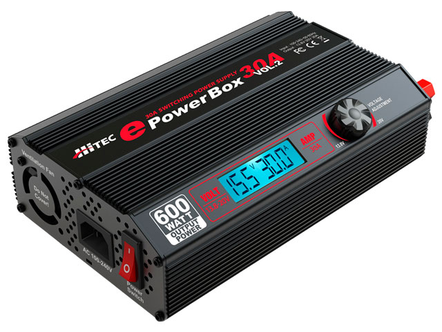 ハイテックから新型安定化電源「e PowerBox 30A VOL.2」がリリース