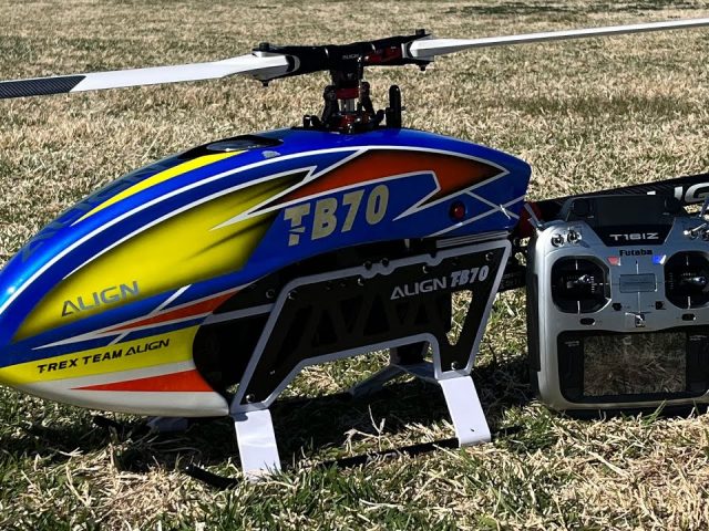 ALIGNがAlan Szabo Jr.氏による電動ヘリ「TB70」の3Dフライト動画を公開！