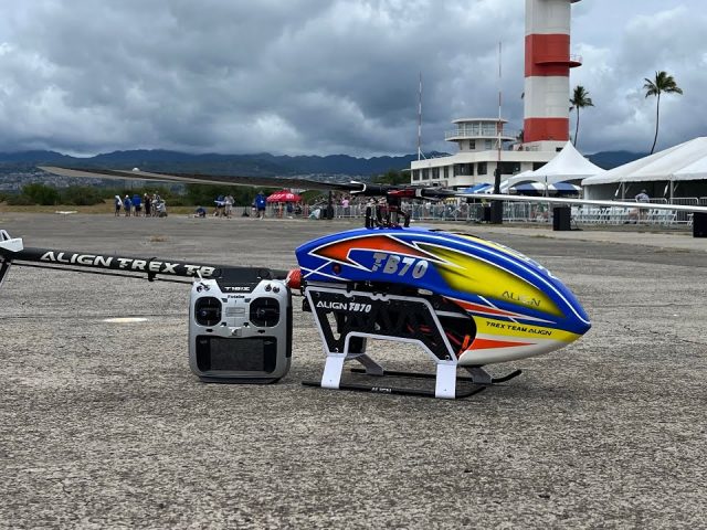 ALIGNがAlan Szabo Jr.氏による電動ヘリ「TB70」のイベントデモフライト動画を公開！