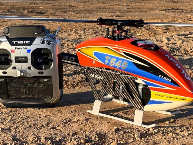 ALIGNがAlan Szabo Jr.氏による新型小型電動ヘリ「TB40」の3Dフライト動画を公開！