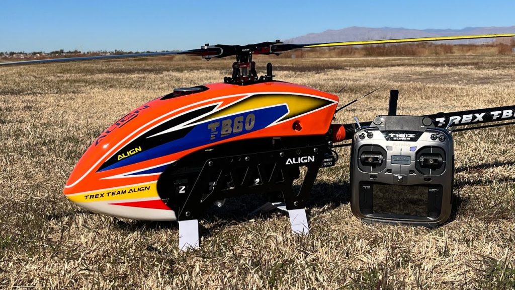 アラインのTB60 ALIGNがAlan Szabo Jr.氏による新型電動ヘリ「TB60」の3Dフライト動画