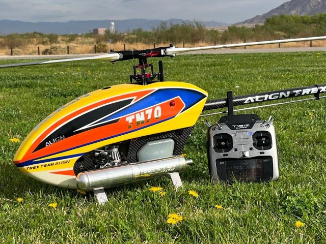 ALIGNがAlan Szabo Jr.氏によるエンジンヘリ「TN70 Nitro」の3Dフライト動画を公開！