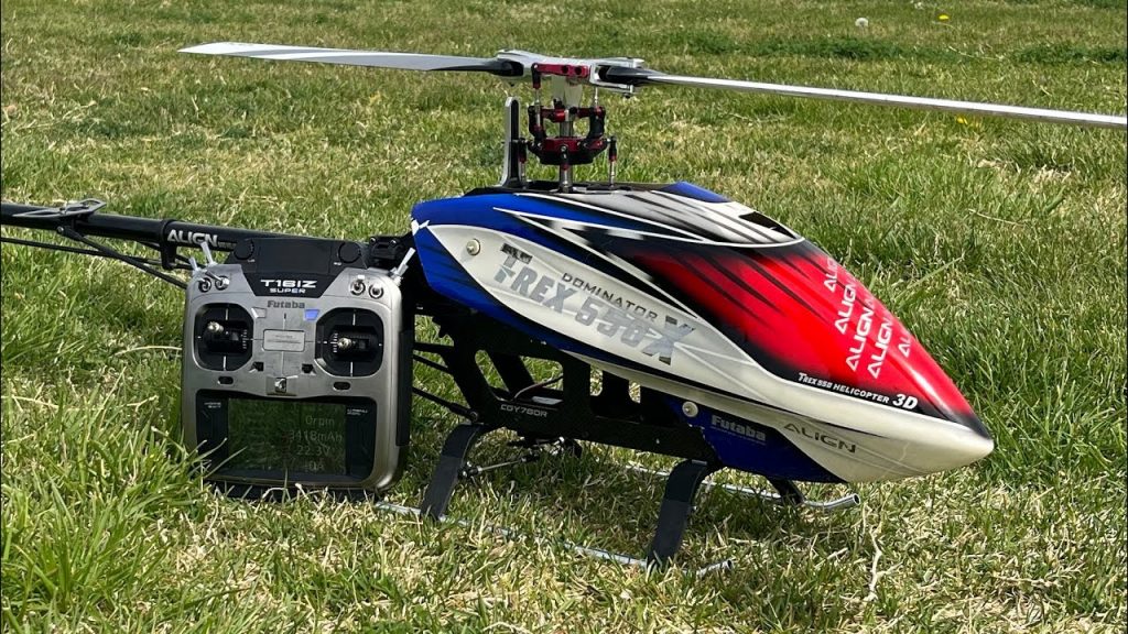 ALIGNがAlan Szabo Jr.氏による電動ヘリ「T-REX550X」の3D