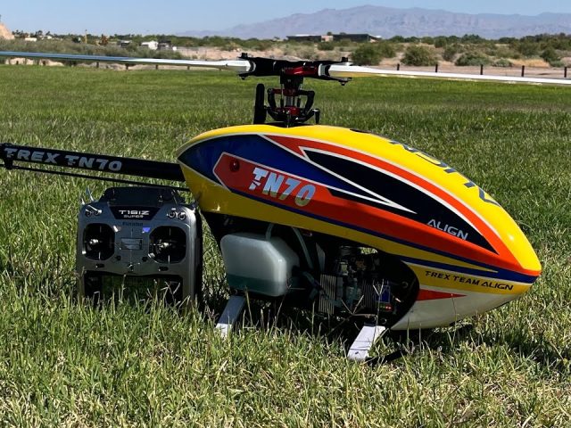 ALIGNがAlan Szabo Jr.氏による電動ヘリ「TN70 Nitro」の3Dフライト動画を公開！