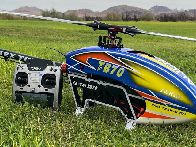 ALIGNがAlan Szabo Jr.氏による電動ヘリ「TB70 V2」の3Dフライト動画を公開！