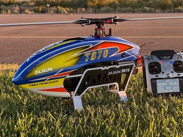 ALIGNがAlan Szabo Jr.氏による電動ヘリ「TB70」の3Dフライト動画を公開！